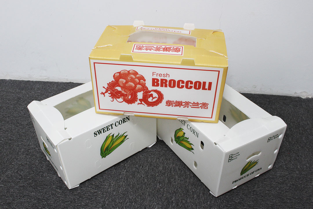 出口果蔬箱，多色印刷